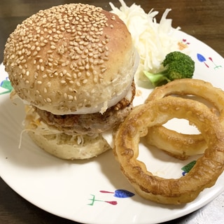 自家製ハンバーガー　手作りハンバーガー